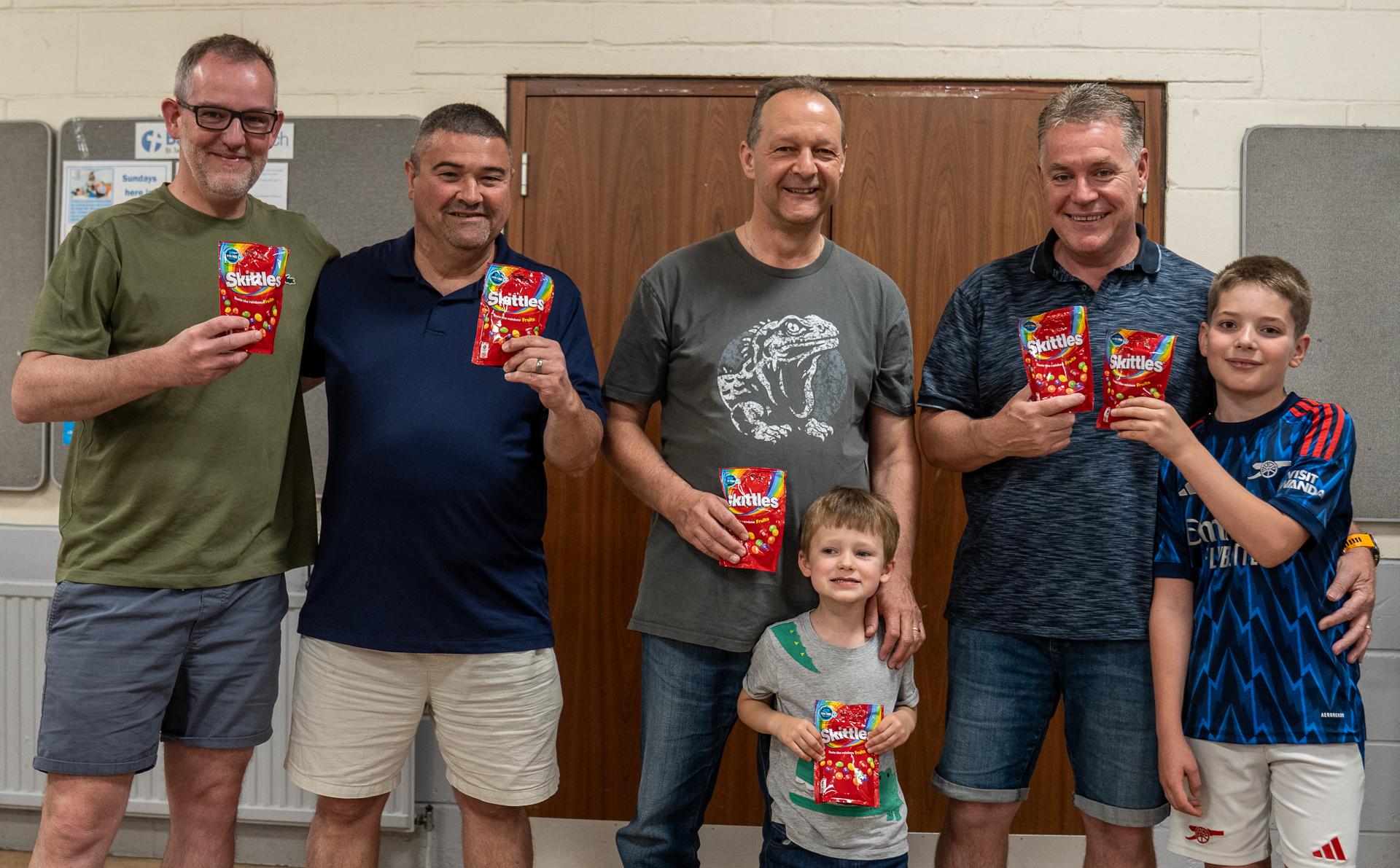 The winning team&nbsp;- Hayes Hopefuls